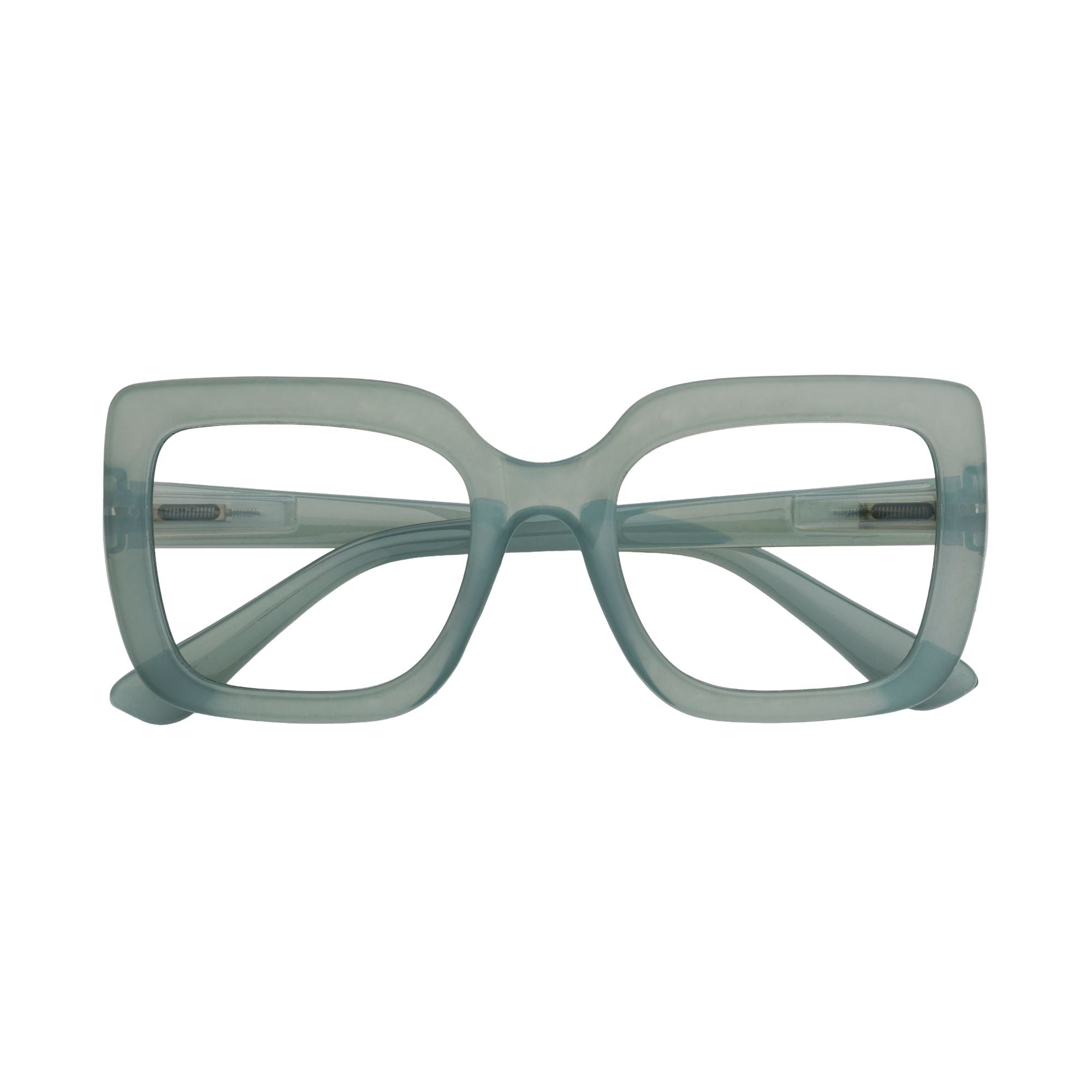 Aria Anti-Blue Reading Glasses - Green-Headwear & Sunglasses-Captivated Soul-The Bay Room