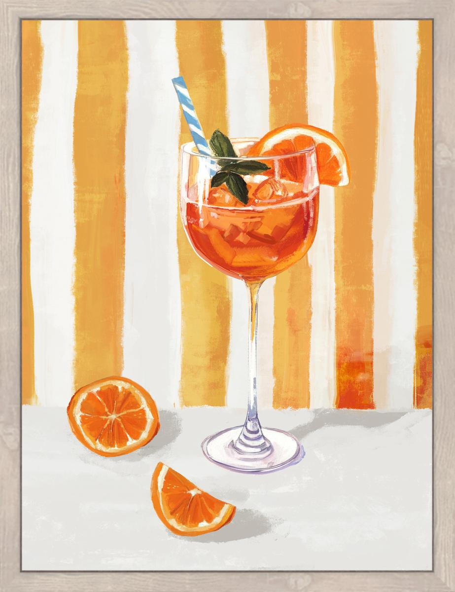 Artwork Aperol 20x26cm-Wall Decor-DWBH-The Bay Room