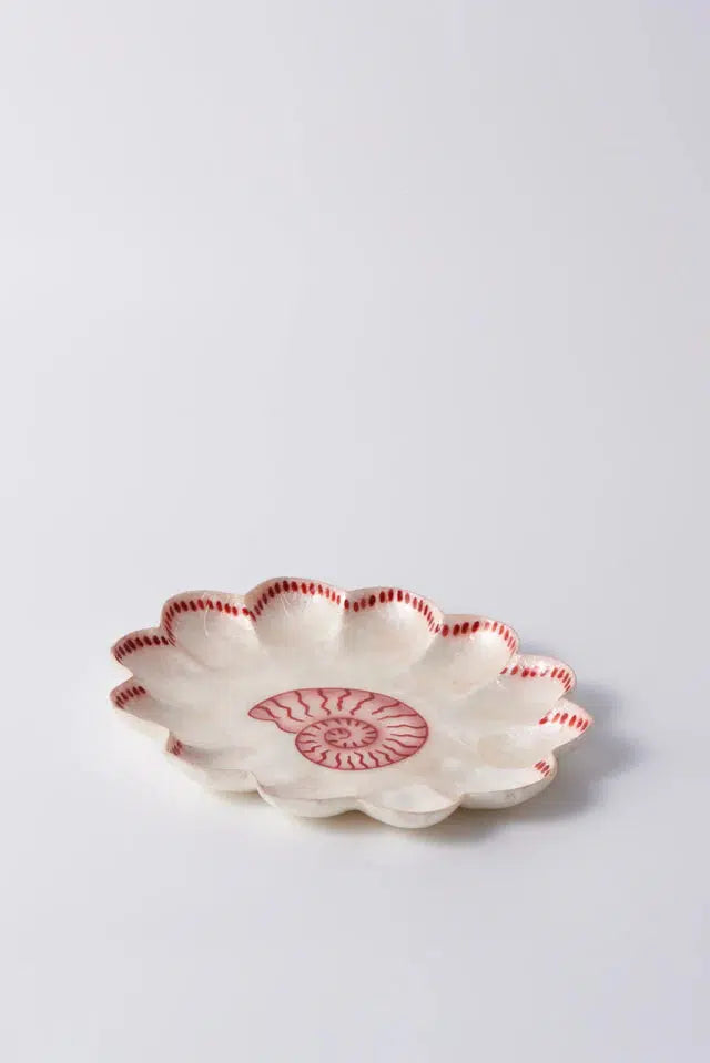 Atlantic Shell Plate-Decor Items-Jones & Co-The Bay Room