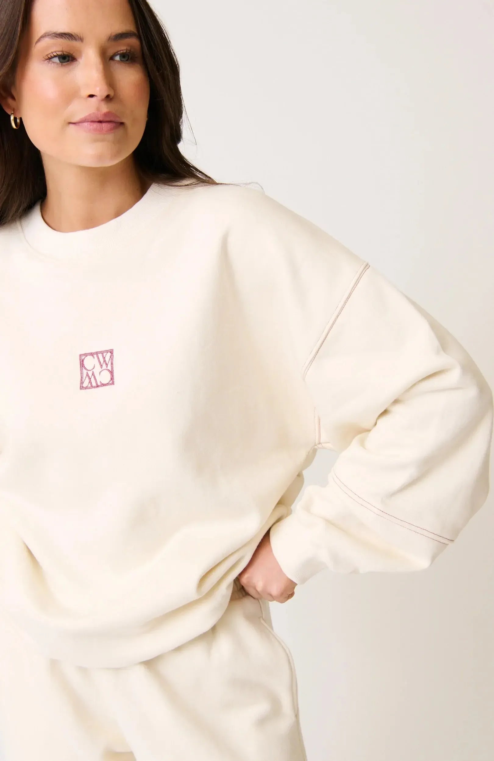 Aubrey Sweater - Vanilla-Knitwear & Jumpers-Cartel & Willow-The Bay Room