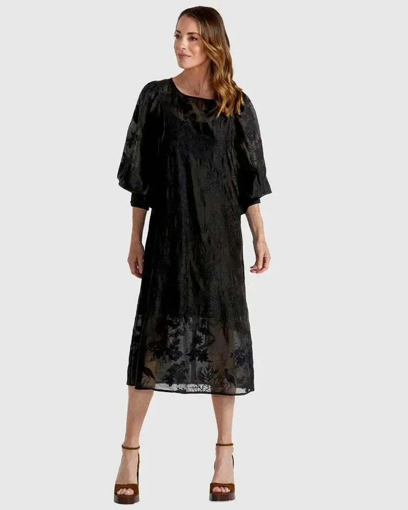 Aurora Dress - Black-Dresses-Fate + Becker-The Bay Room