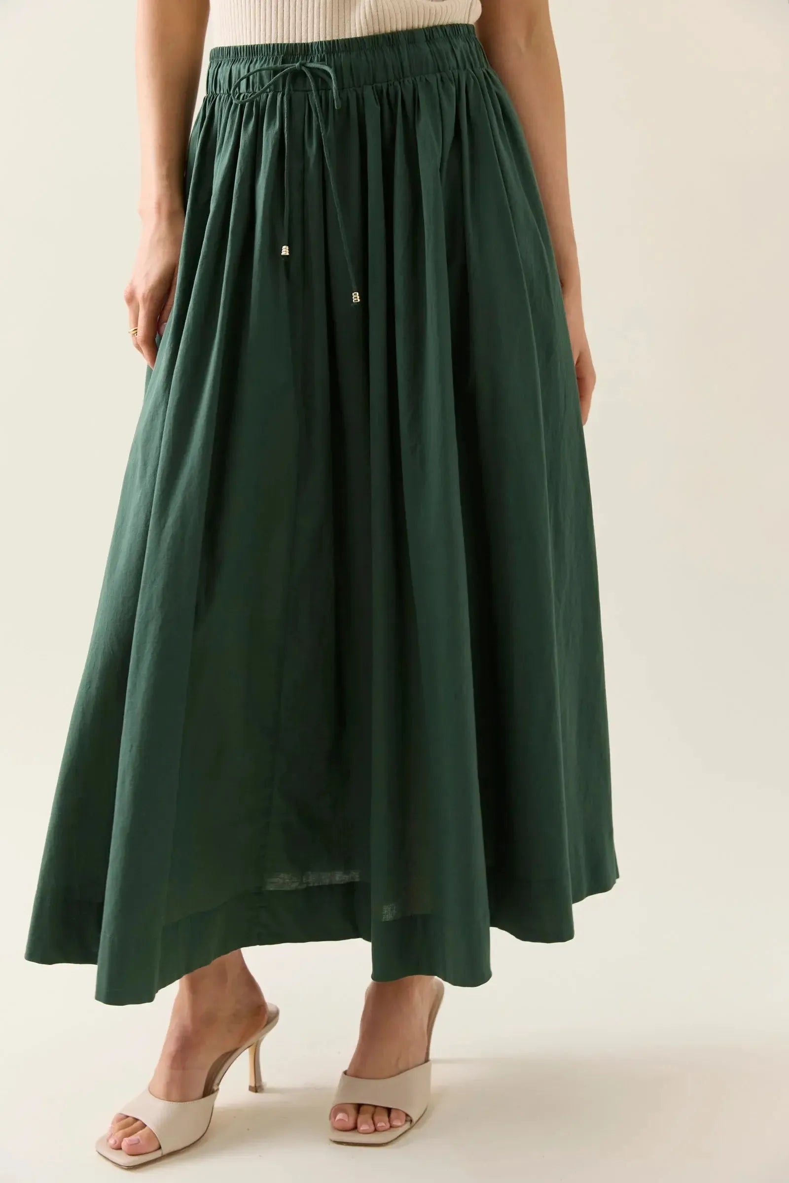 Aurora Maxi Skirt - Myrtle-Isle Of Mine-The Bay Room