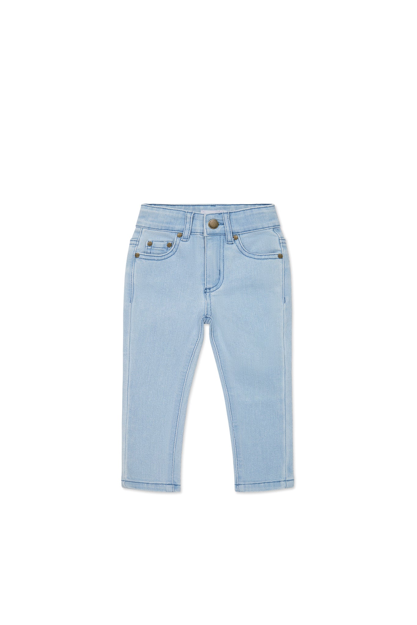 Austin Woven Twill Pant - Washed Denim-Clothing & Accessories-Jamie Kay-The Bay Room