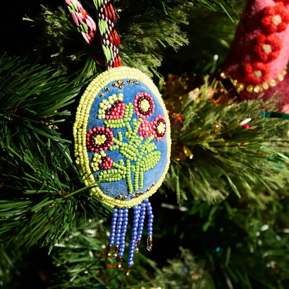 Azalea Beaded Decoration-Christmas-Sage & Clare-The Bay Room