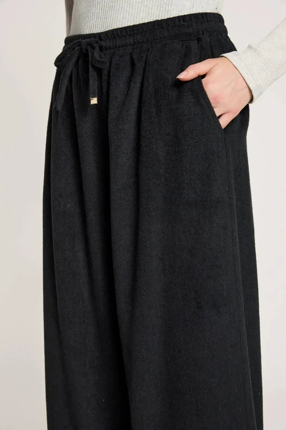 Azul Pant - Black-Pants-Eb & Ive-The Bay Room
