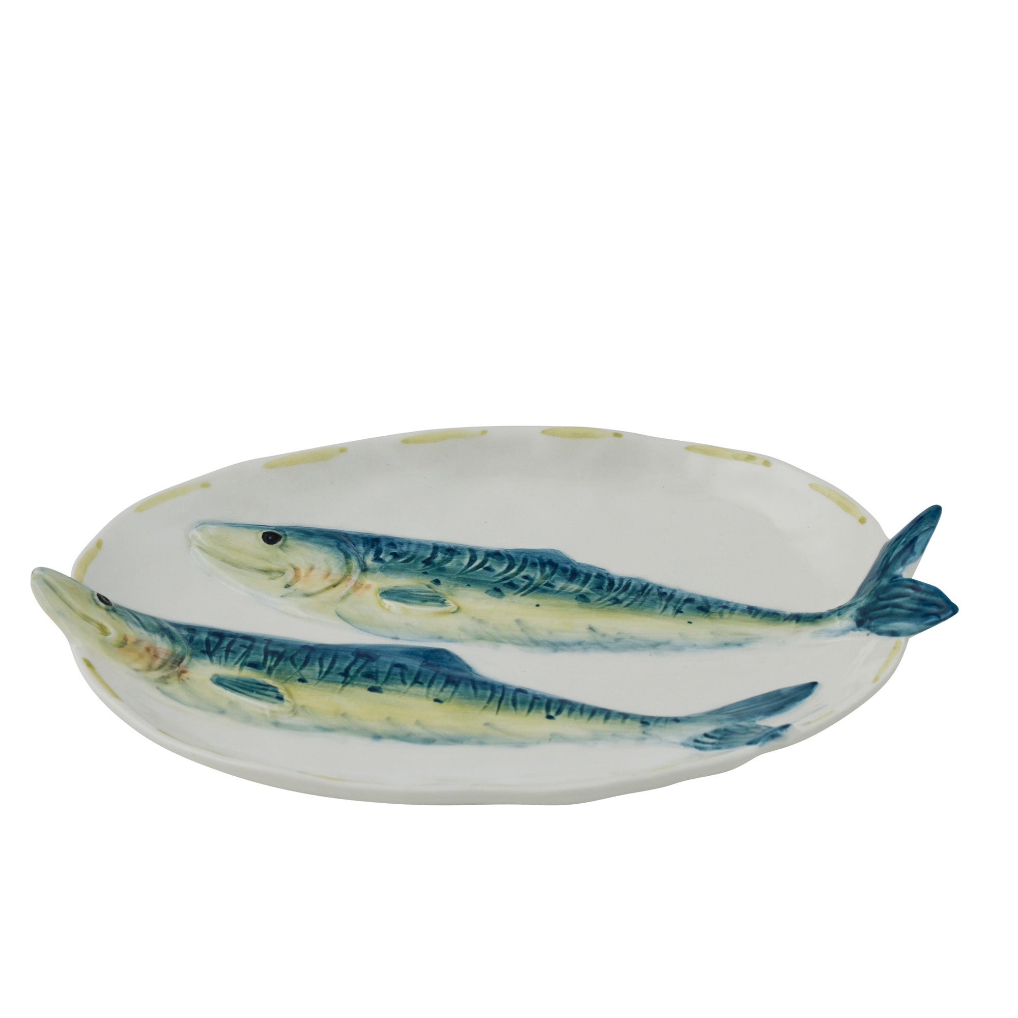 Azur Oval Ceramic Plate 21x13x3cm-Dining & Entertaining-Coast To Coast Home-The Bay Room