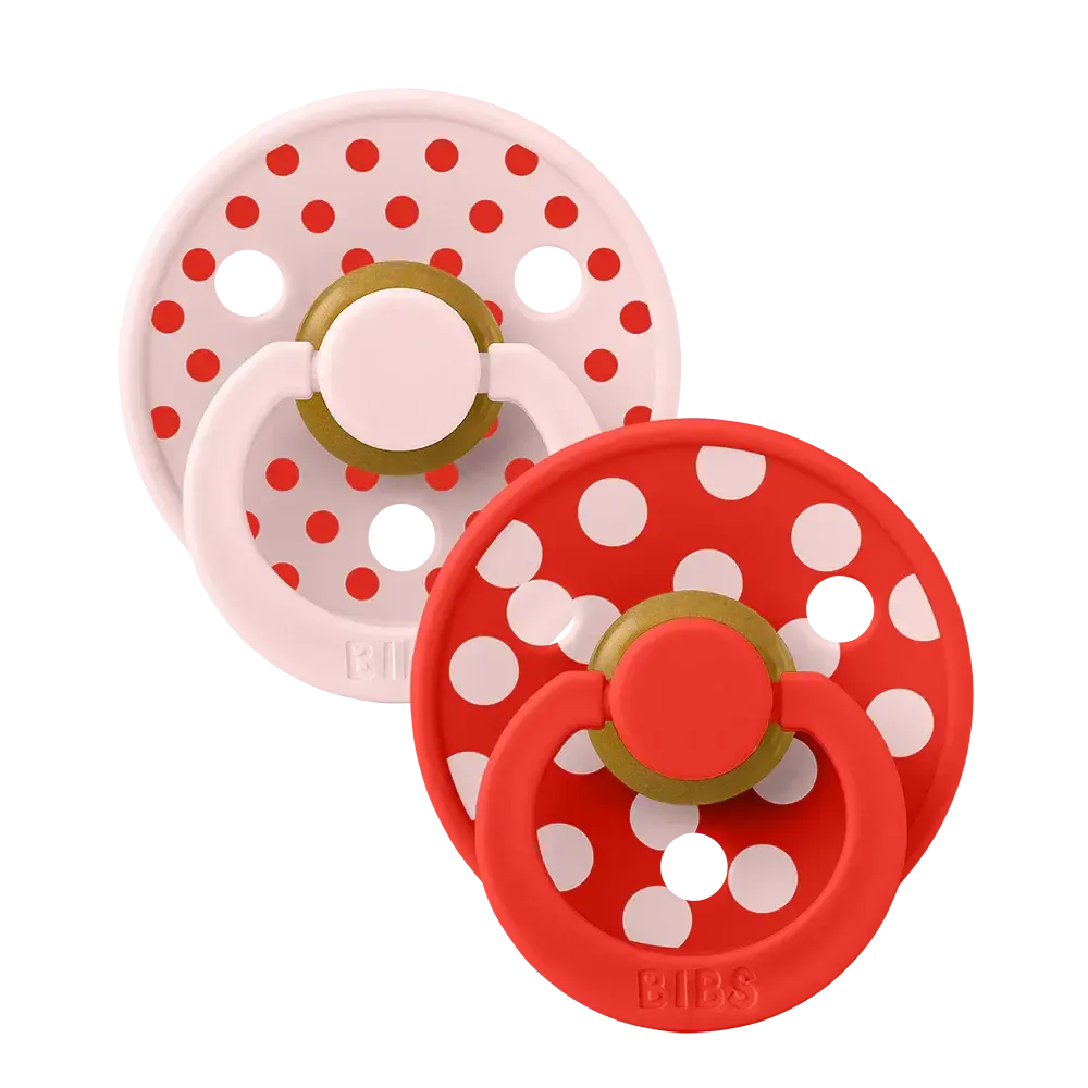 BIBS Studio Polka Dummies Double Pack-Nursery & Nurture-BIBS-The Bay Room