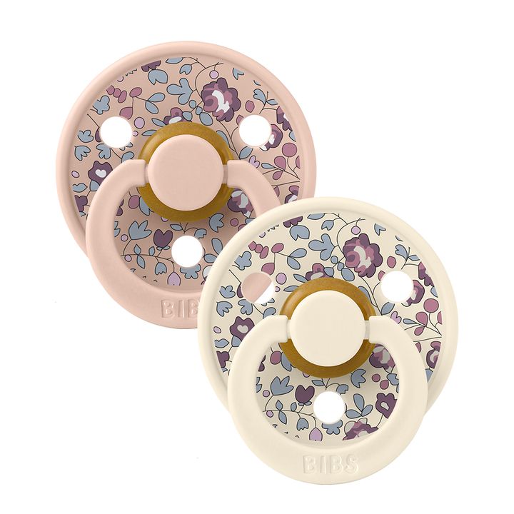 BIBS x Liberty Dummies Double Pack - Size 1-Nursery & Nurture-BIBS-Eloise/Blush-The Bay Room