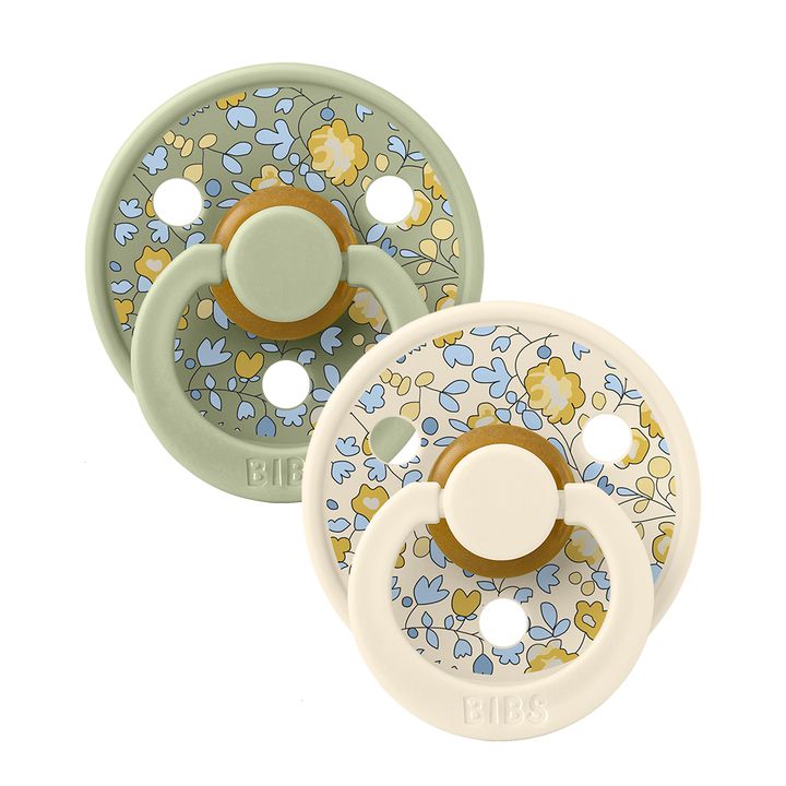 BIBS x Liberty Dummies Double Pack - Size 1-Nursery & Nurture-BIBS-Eloise/Sage-The Bay Room