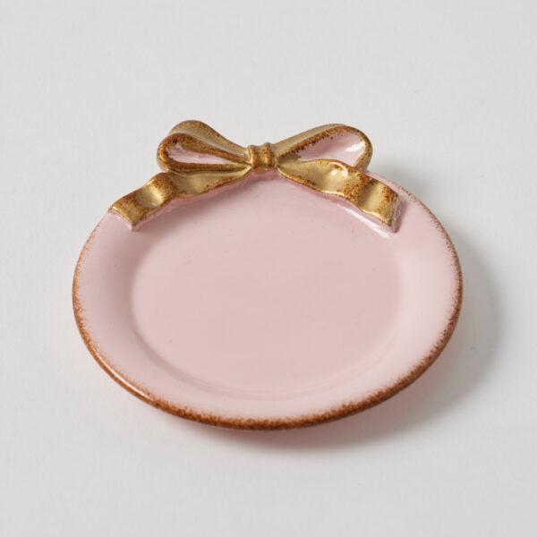 Babette Trinket Plate - Pink-Decor Items-Pilbeam Living-The Bay Room