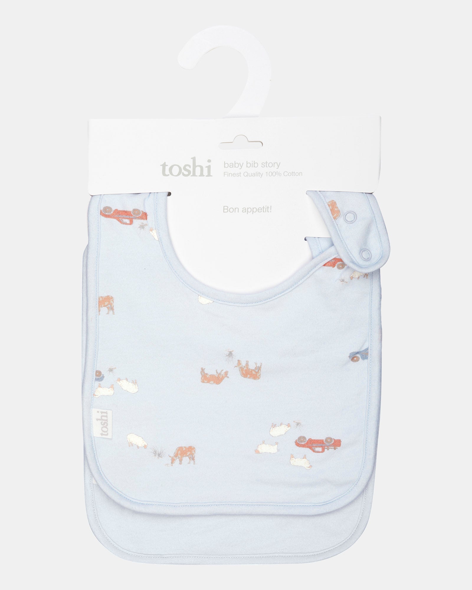 Baby Bib Story 2pcs - Sheep Station-Clothing & Accessories-Toshi-The Bay Room