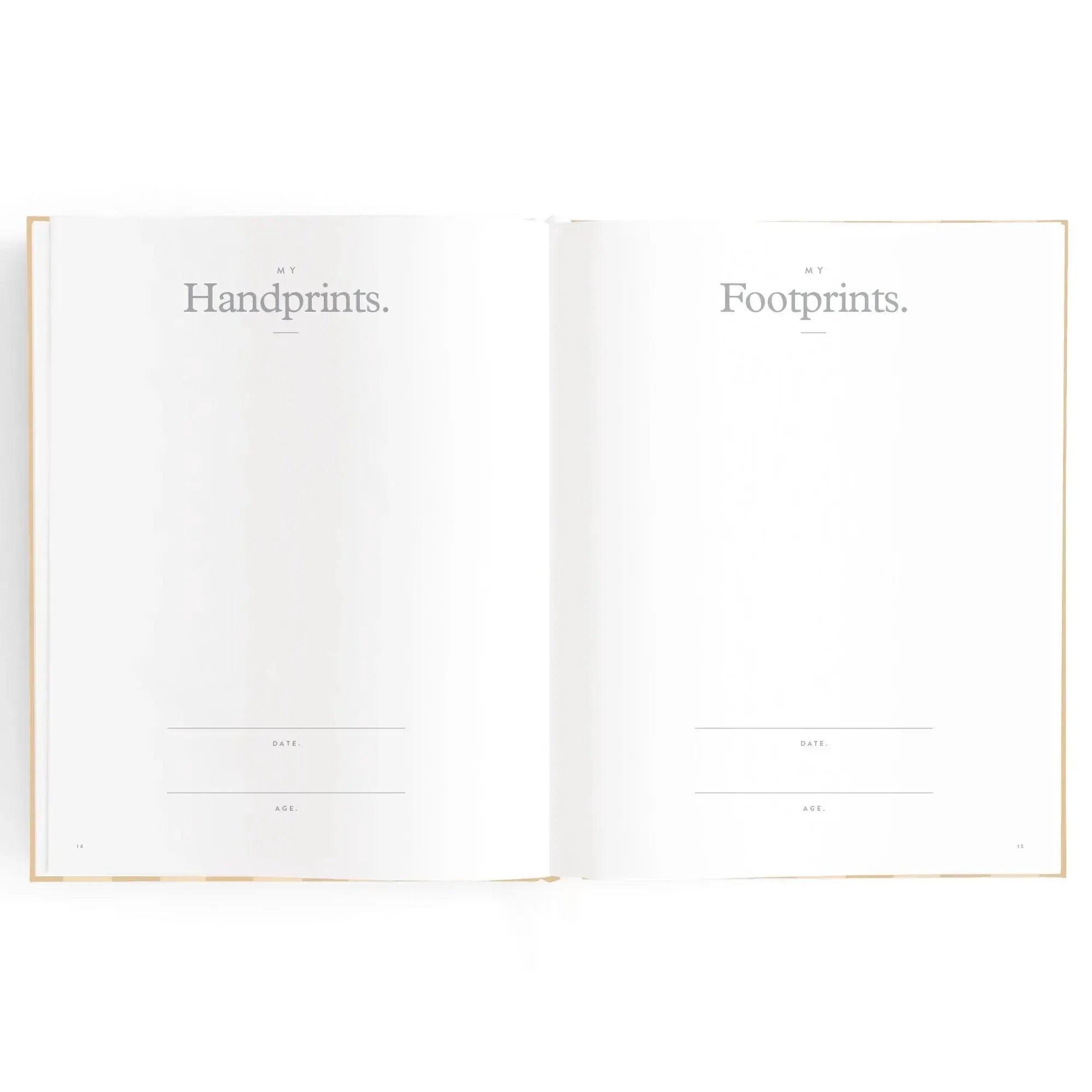 Baby Book Coffee Stripe-Nursery & Nurture-Fox & Fallow-The Bay Room
