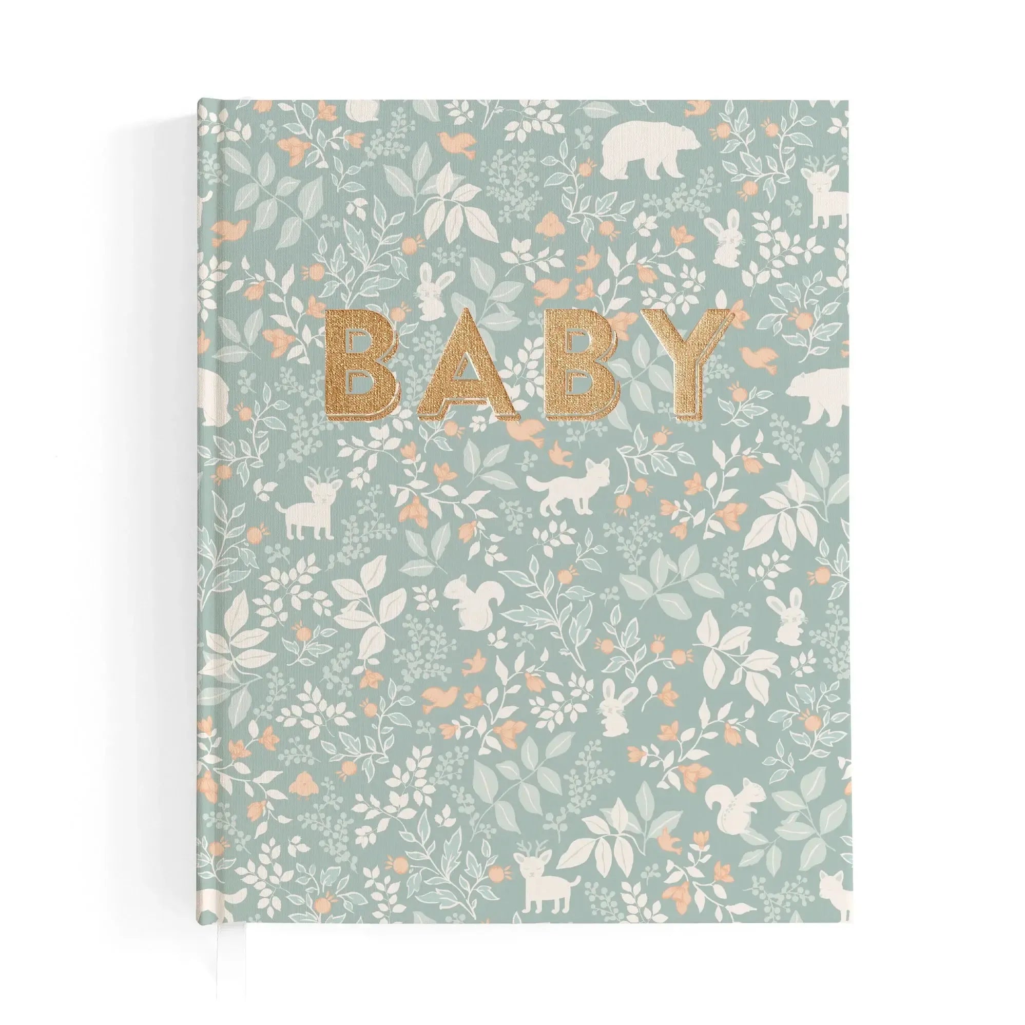 Baby Book Forest Friends Sage-Nursery & Nurture-Fox & Fallow-The Bay Room