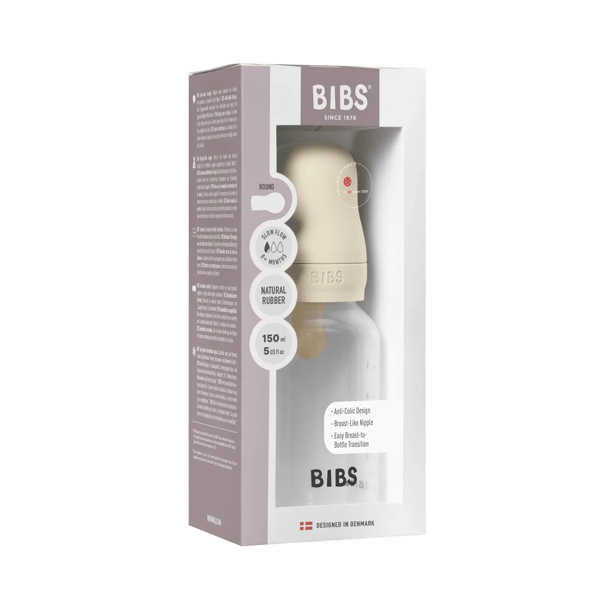 Baby Bottle BPA Free Plastic-Nursery & Nurture-BIBS-The Bay Room