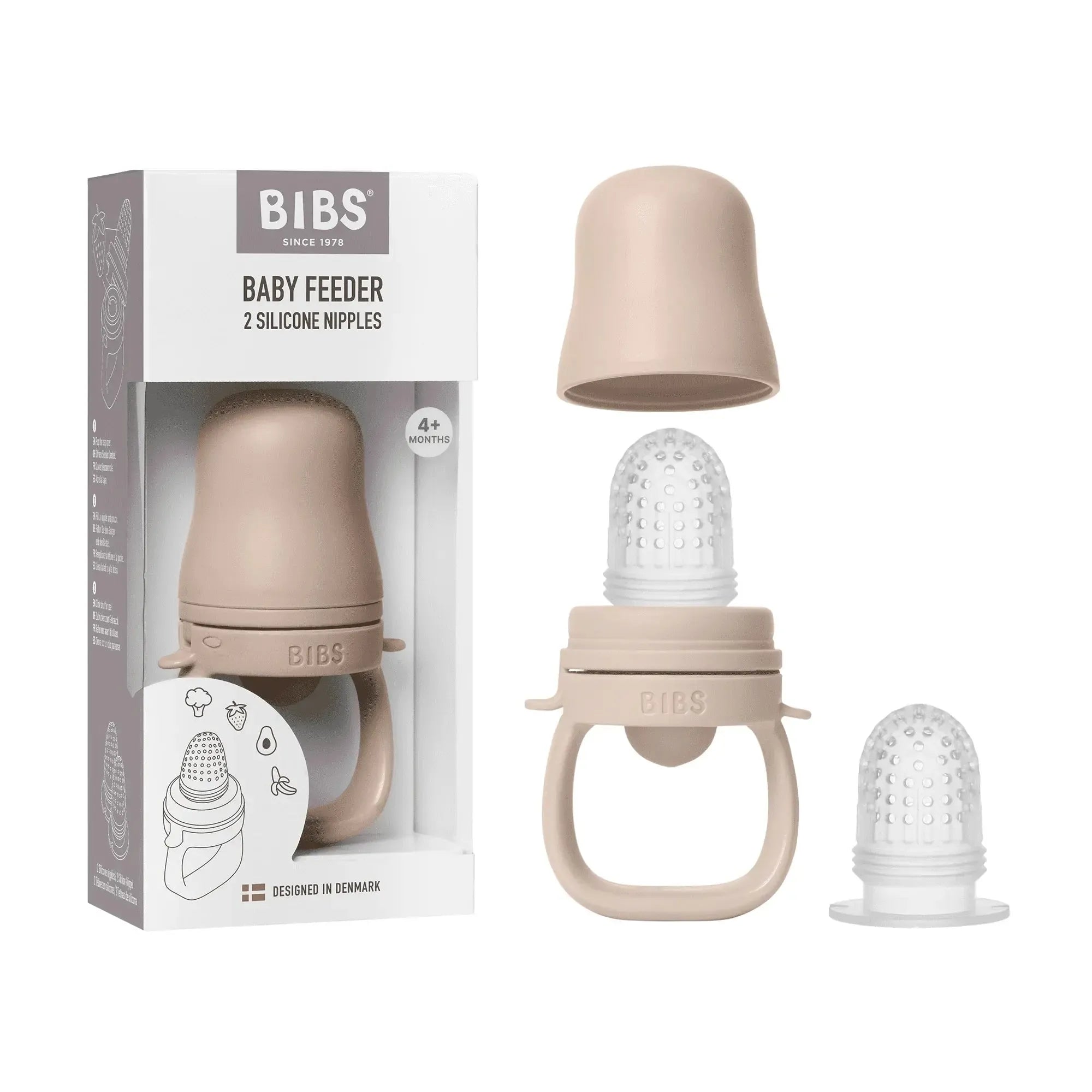 Baby Feeder - Blush-Nursery & Nurture-BIBS-The Bay Room