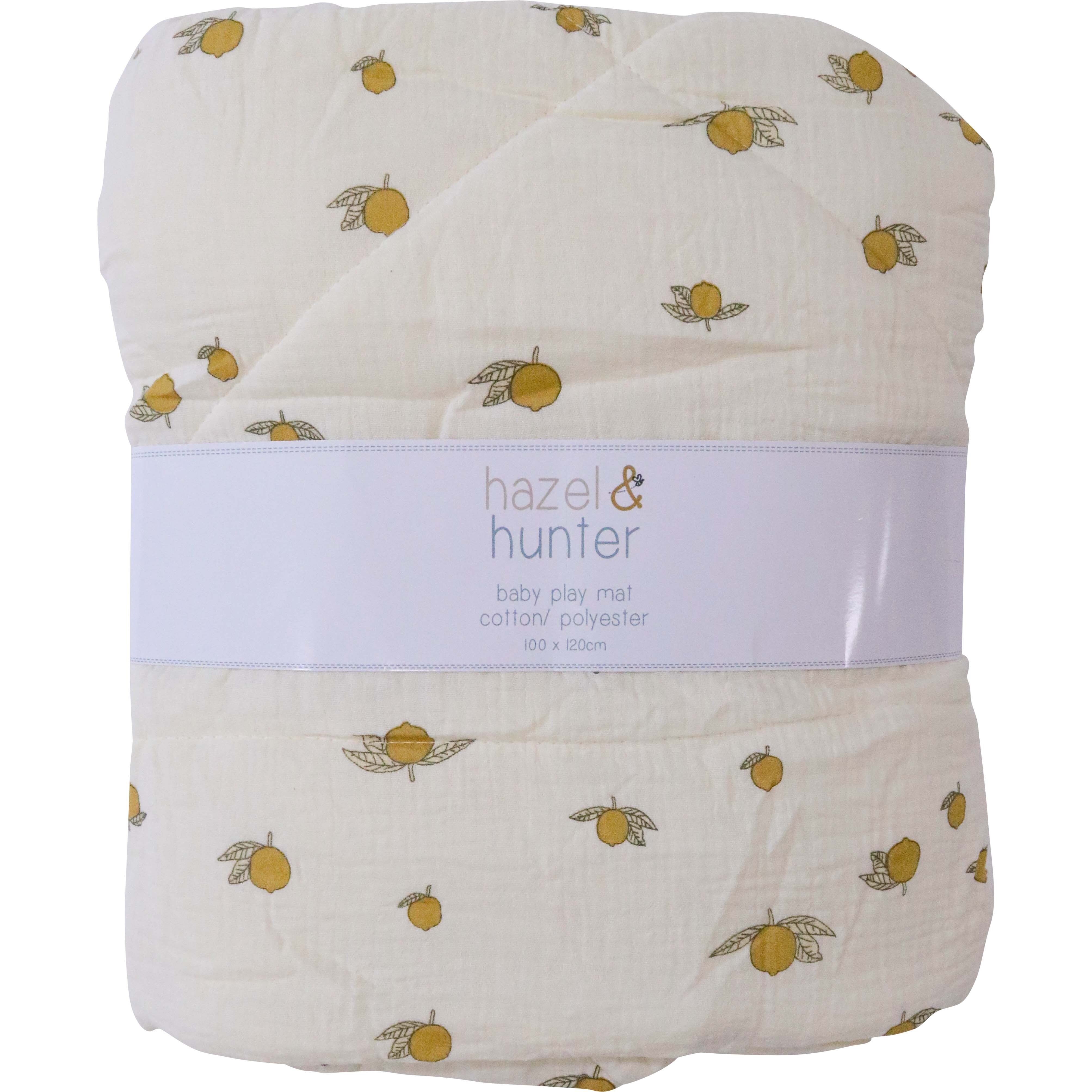 Baby Play Mat Lemons-Nursery & Nurture-Lavida-The Bay Room