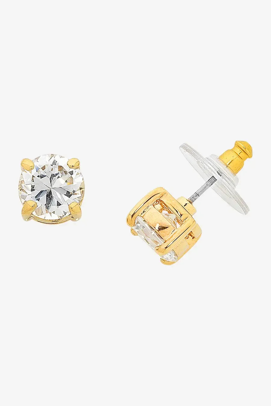 Ballet Gold Stud Earring-Jewellery-Liberte-The Bay Room