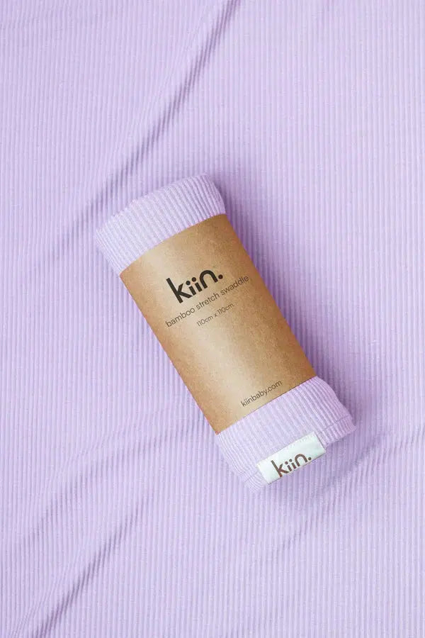 Bamboo Stretch Swaddle - Lilac-Nursery & Nurture-Kiin-The Bay Room