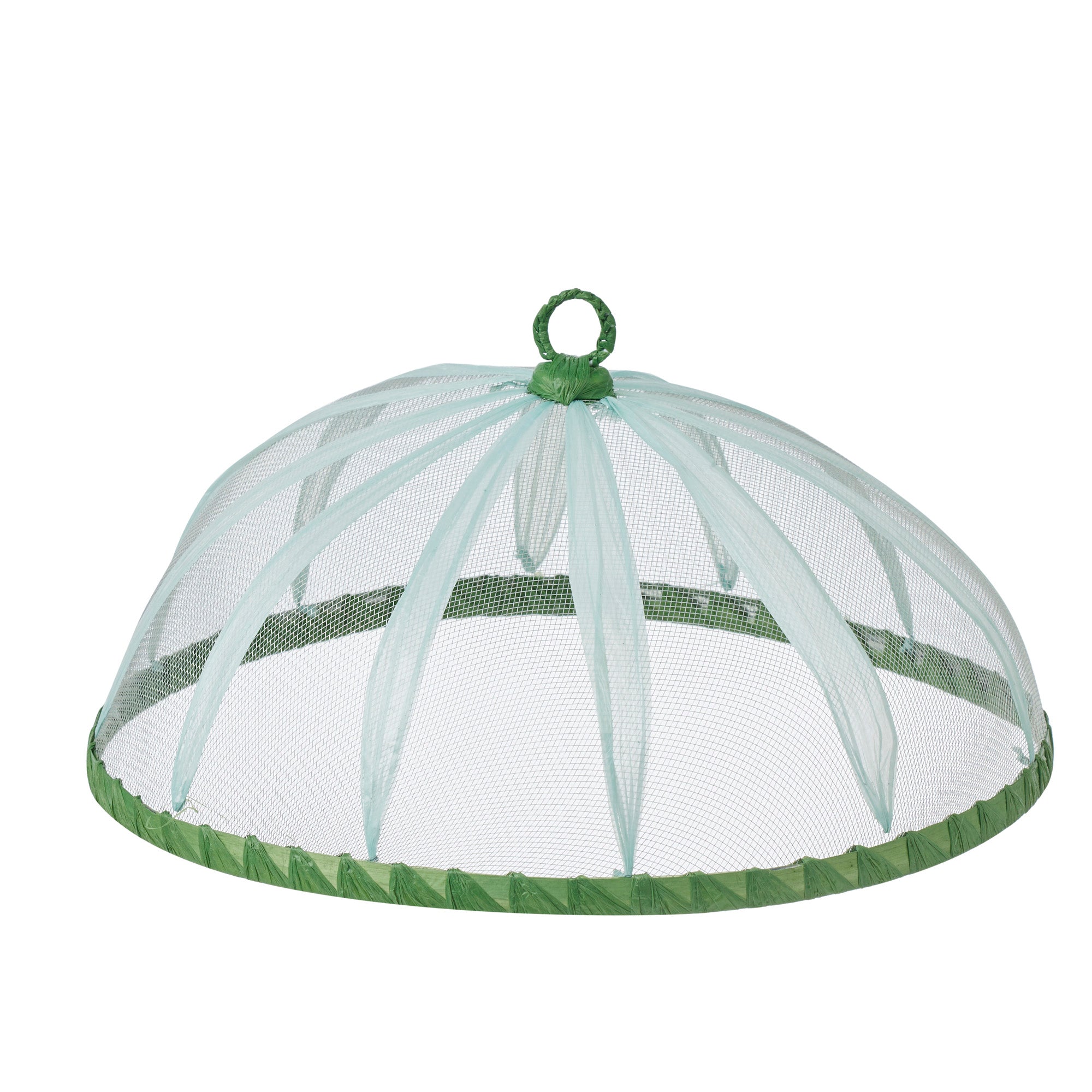 Bande Mesh Food Cover 35cm Blue/Emerald-Dining & Entertaining-Coast To Coast Home-The Bay Room