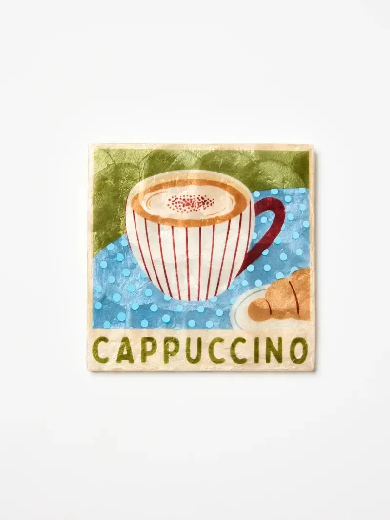Barista Wall Art Cappuccino-Wall Decor-Jones & Co-The Bay Room