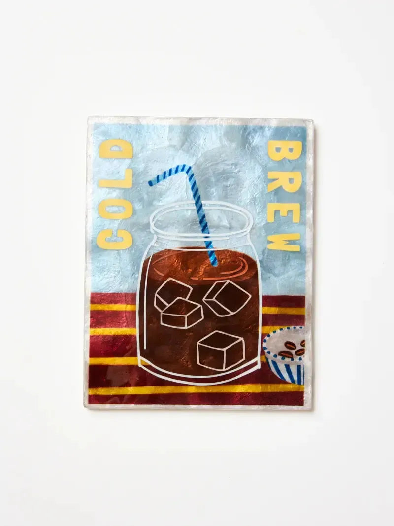 Barista Wall Art Cold Brew-Wall Decor-Jones & Co-The Bay Room