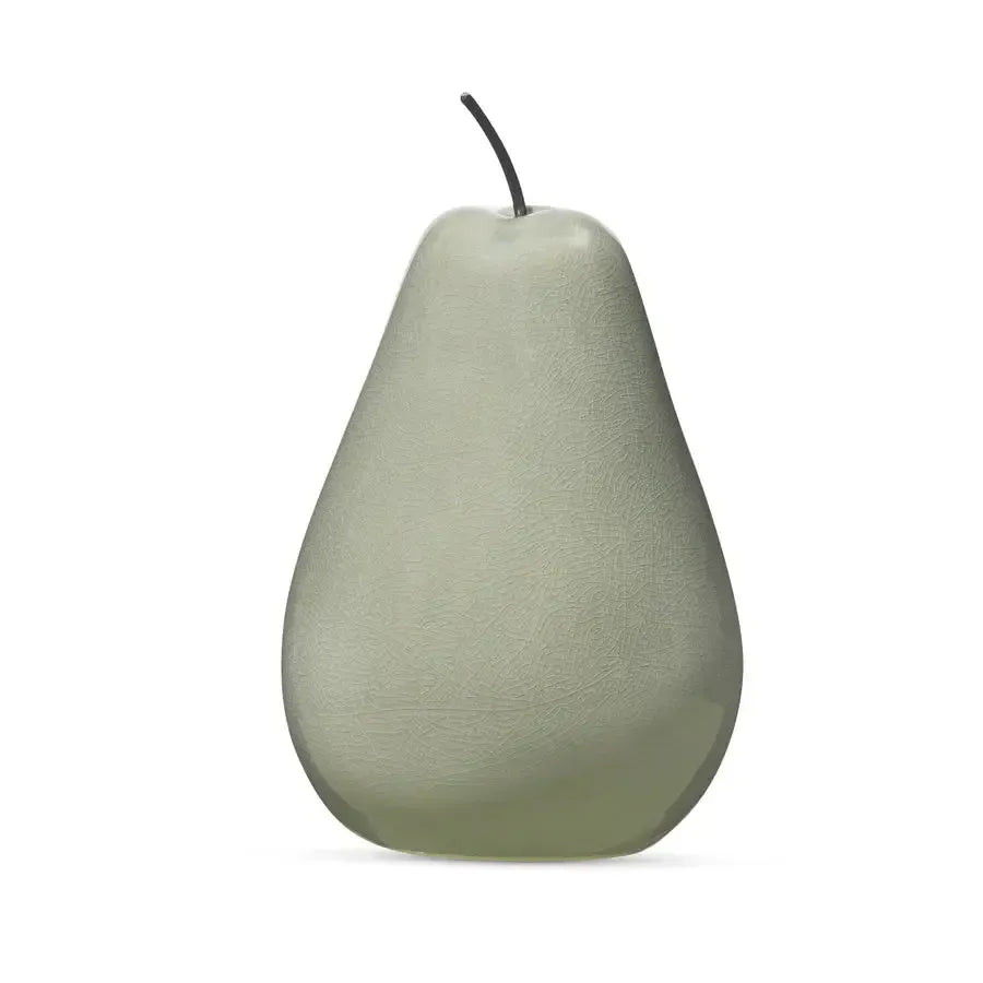 Bartlett Sage Green Pear 4.5x23cm-Decor Items-Madras Link-The Bay Room