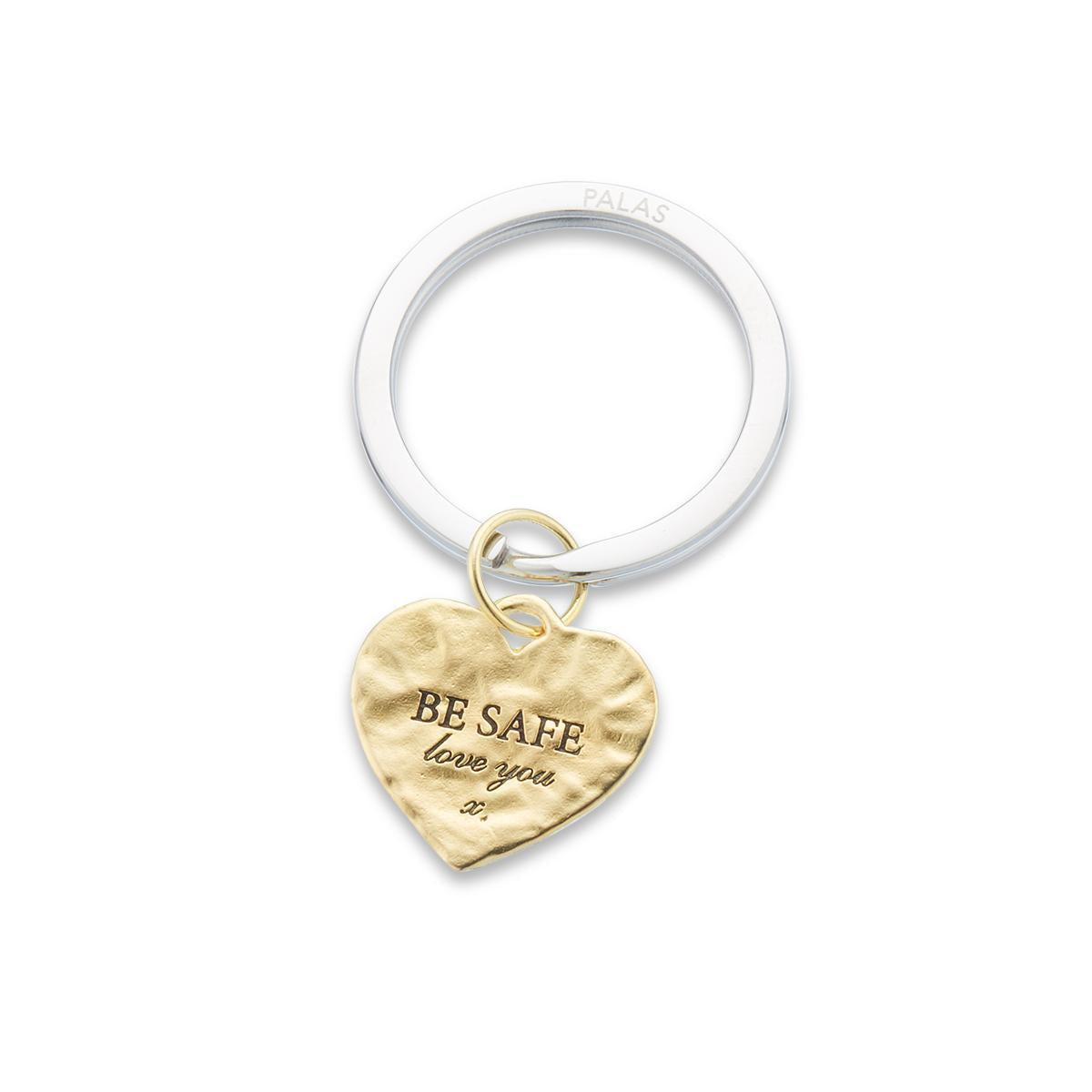 Be safe' Charm Keyring-Jewellery-Palas-The Bay Room