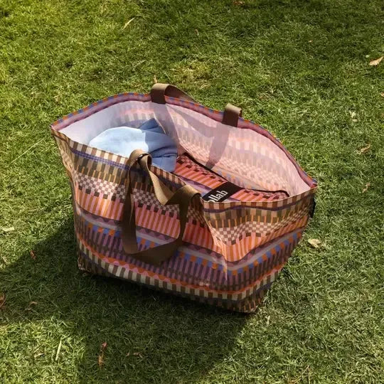 Beach Bag Carnival Stripe-Travel & Outdoors-Kollab-The Bay Room