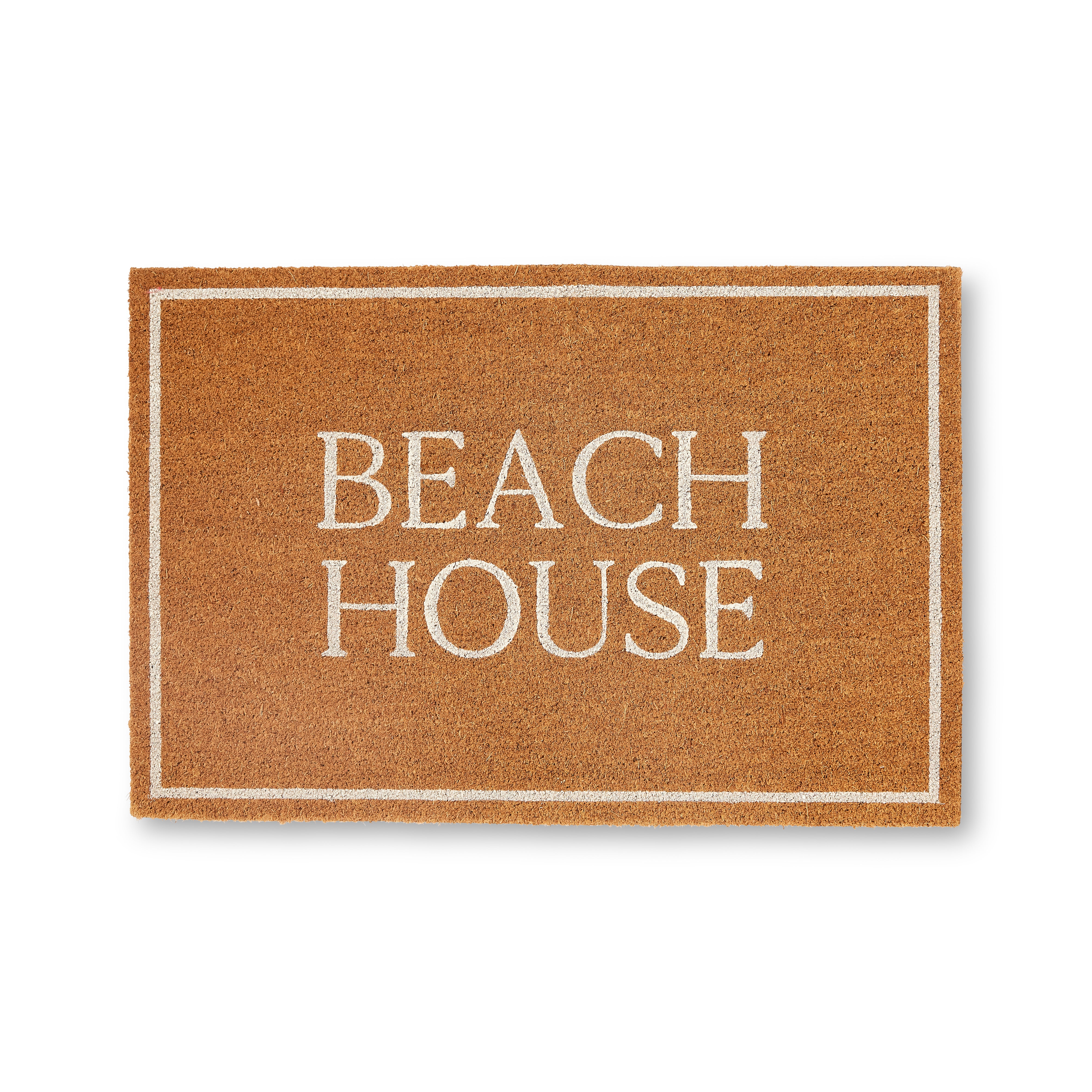 Beach House Doormat 60x90cm-Floor Rugs & Doormats-Madras Link-The Bay Room
