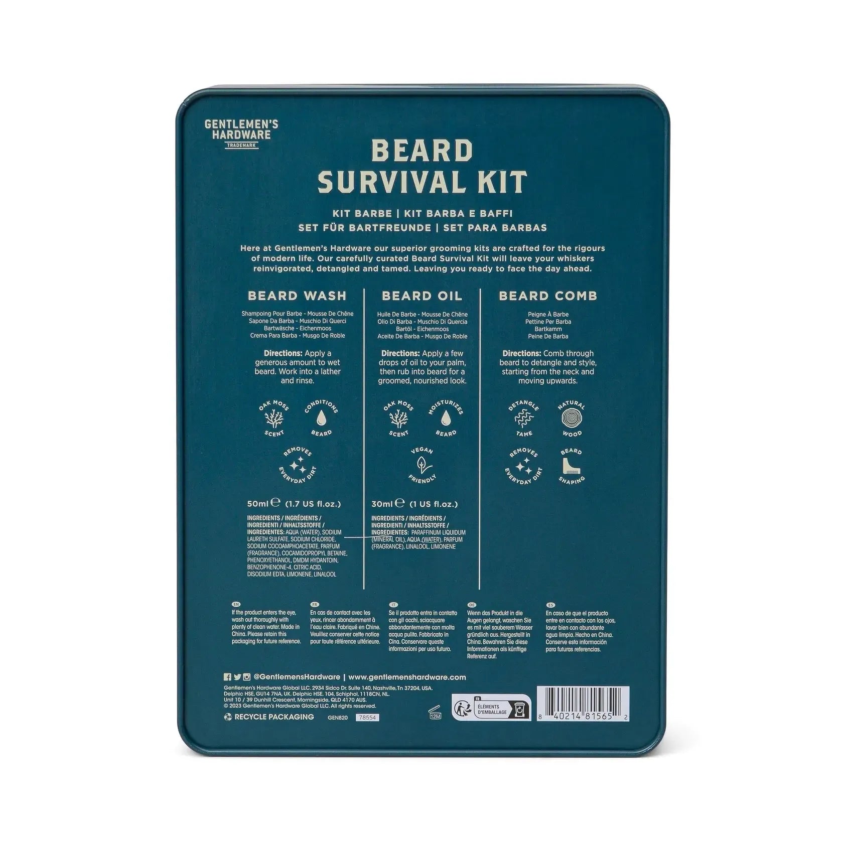 Beard Survival Kit-Beauty & Well-Being-Designworks Collective-The Bay Room