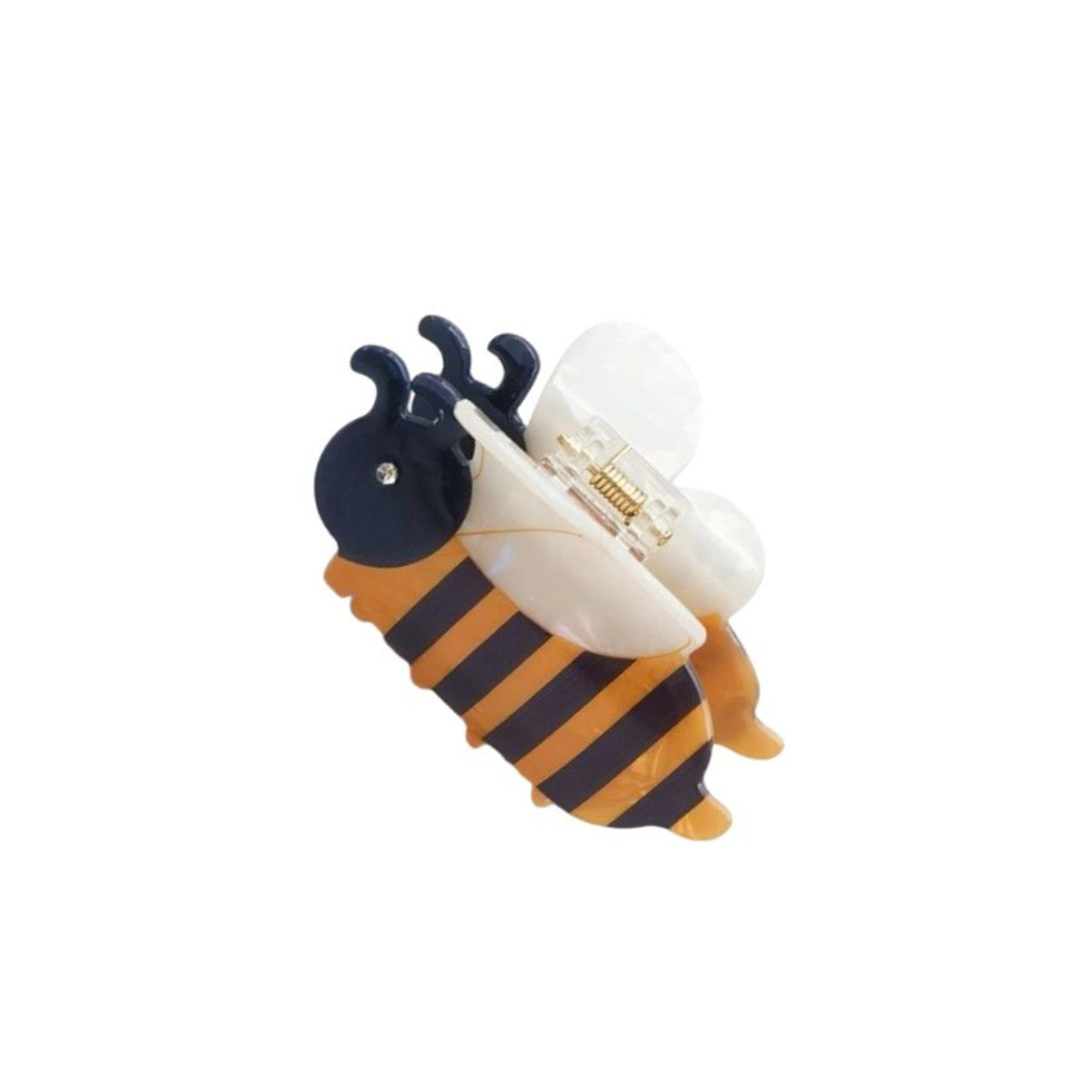 Bee Claw Clip Yellow-Clothing & Accessories-Urban Products-The Bay Room