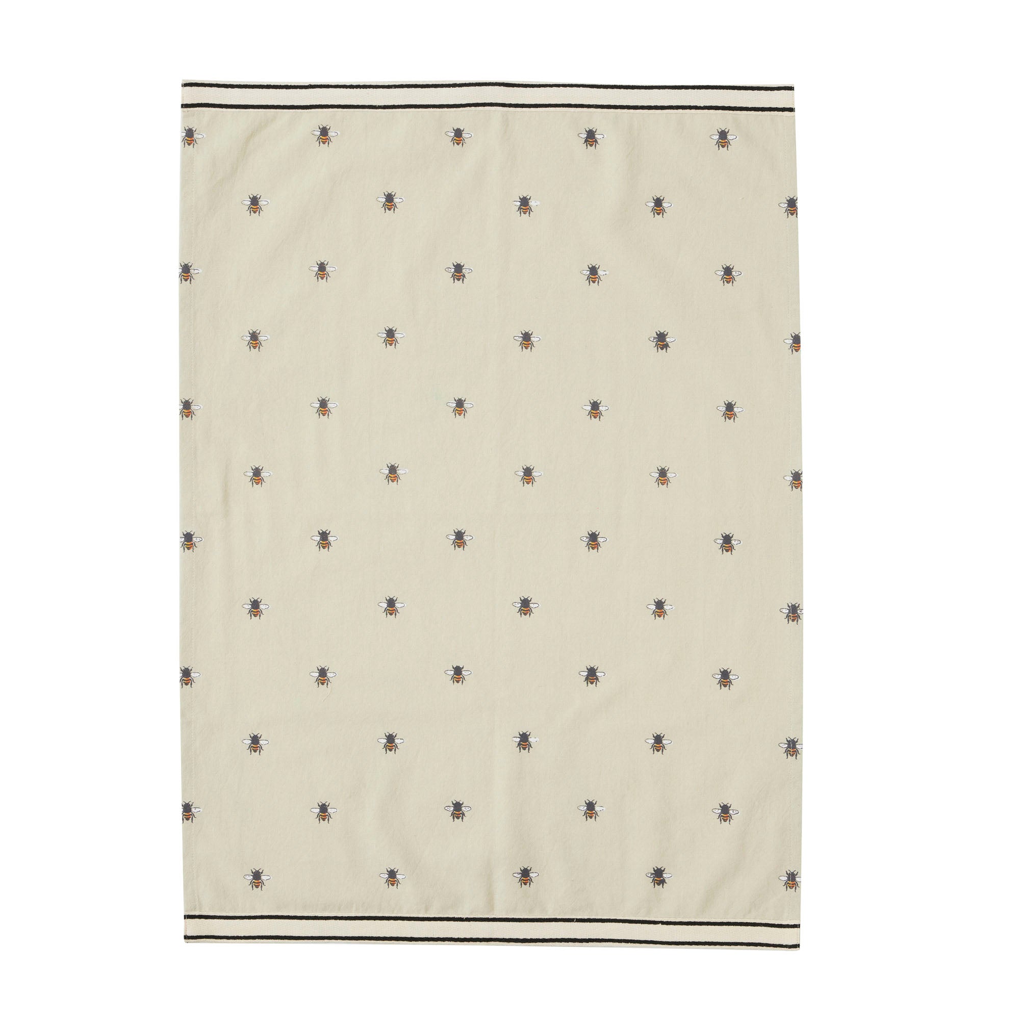 Beekeeper Cotton Tea Towel 50x70cm Sage-Kitchenware-Coast To Coast Home-The Bay Room