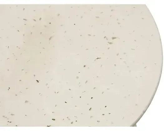 Belushi MGO Side Table 36x44cm - Textured Cream-Furniture-Robert Mark-The Bay Room