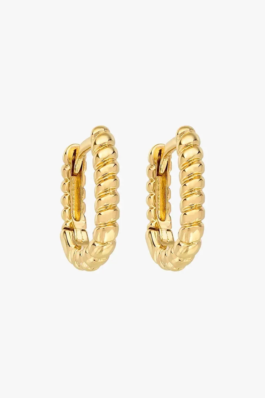 Beni Soft Gold Huggie-Jewellery-Liberte-The Bay Room