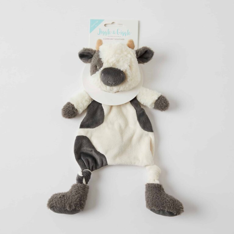 Bertie Cow Comforter-Toys-Jiggle & Giggle-The Bay Room