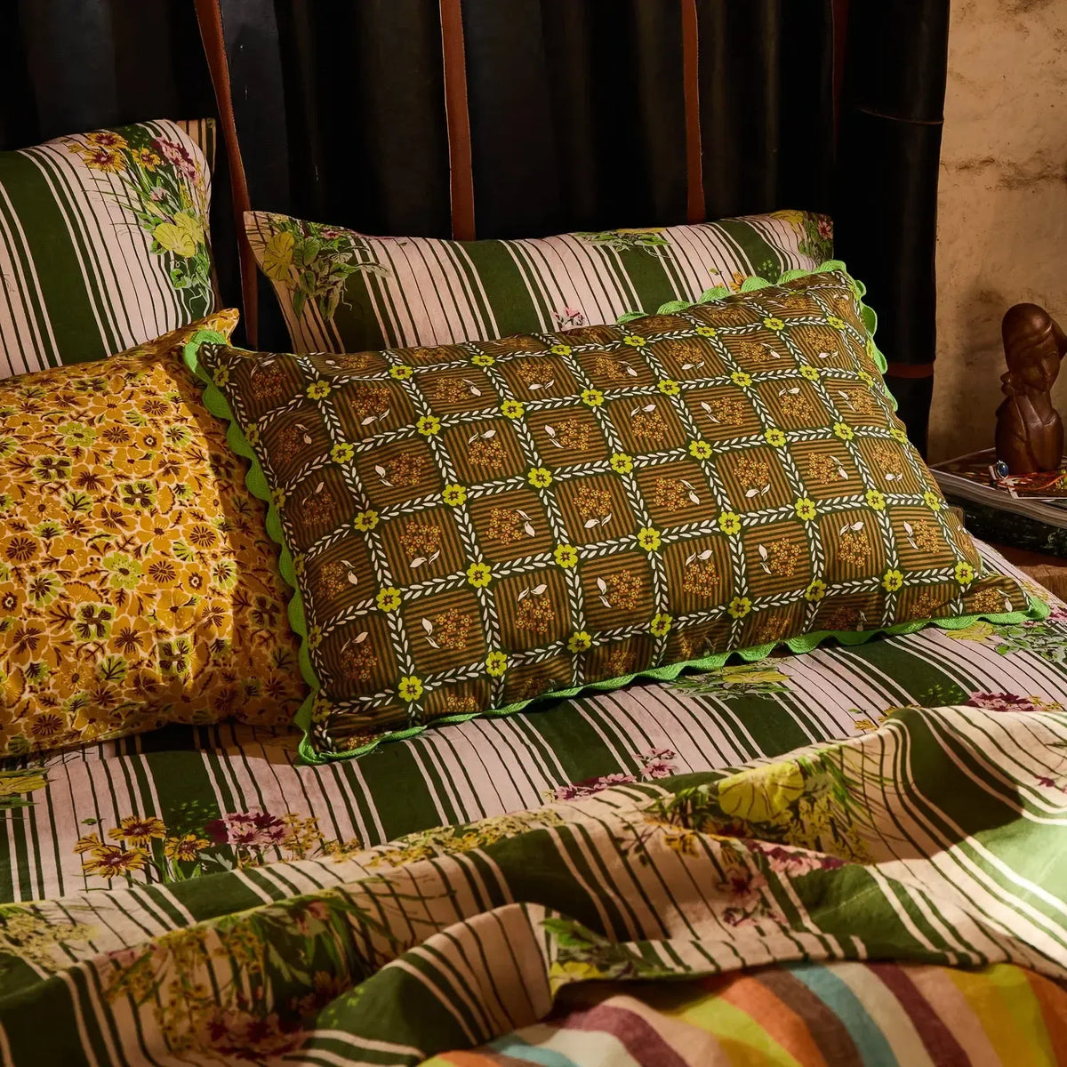Billy Cotton Pillowcase Set-Soft Furnishings-Sage & Clare-The Bay Room