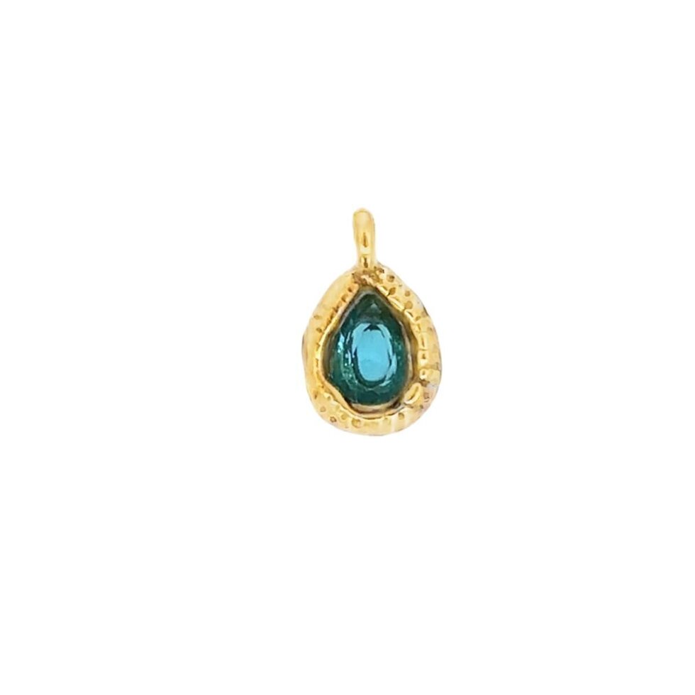 Birthstone Teardrop Charms-Jewellery-By Barny-December-The Bay Room