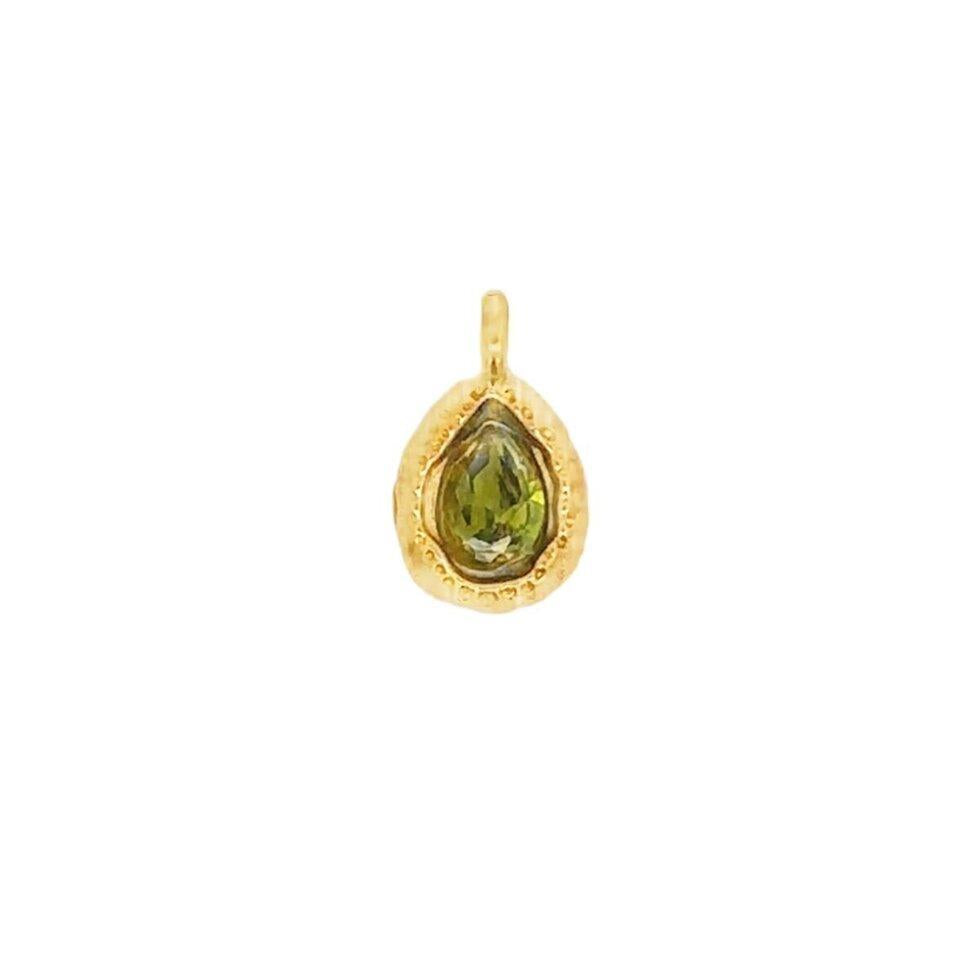 Birthstone Teardrop Charms-Jewellery-By Barny-August-The Bay Room