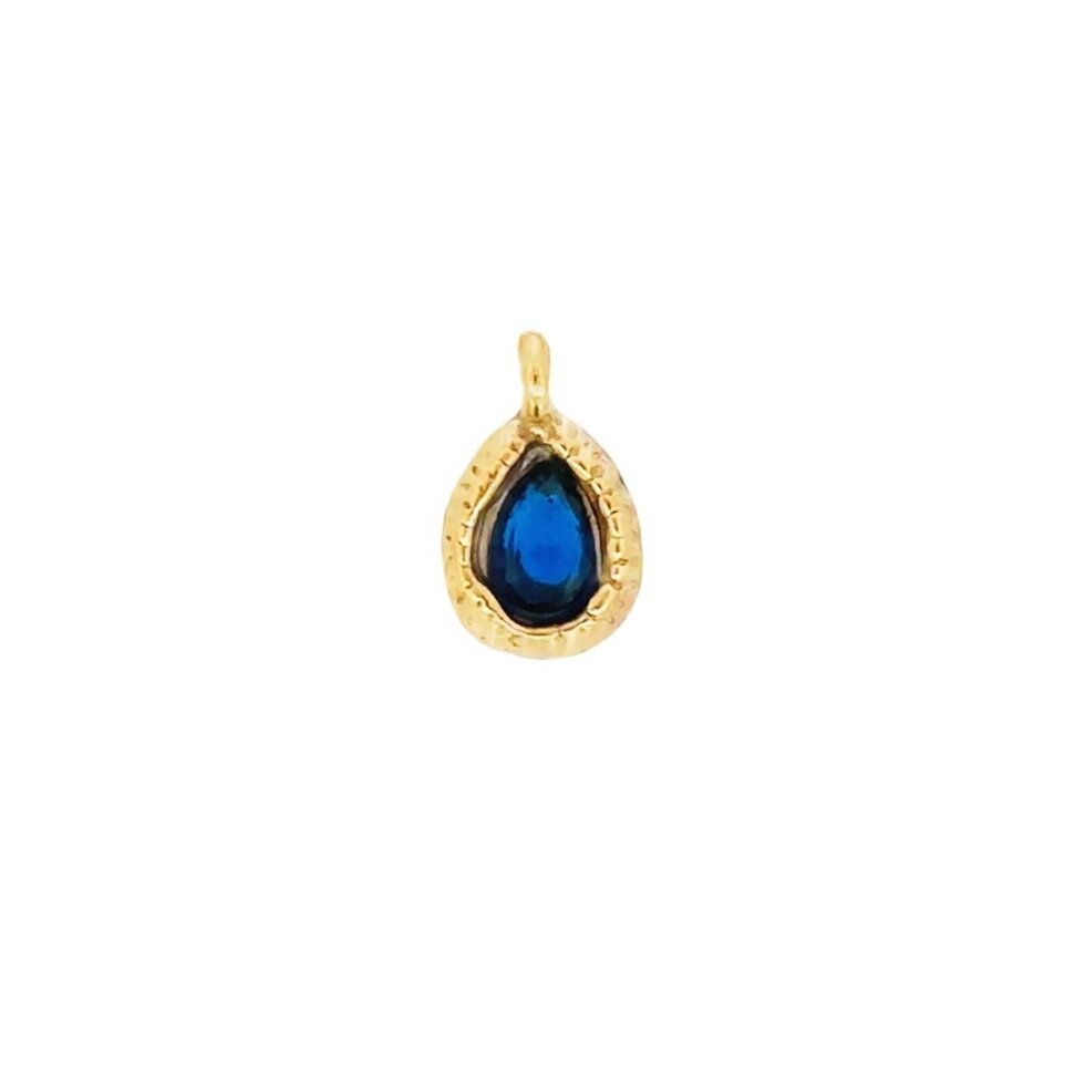 Birthstone Teardrop Charms-Jewellery-By Barny-September-The Bay Room