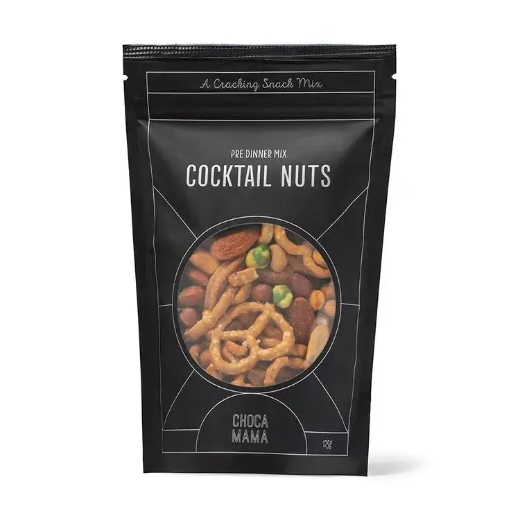 Black Label Cocktail Nut Mix 125g-Gourmet Food & Drink-Chocamama-The Bay Room