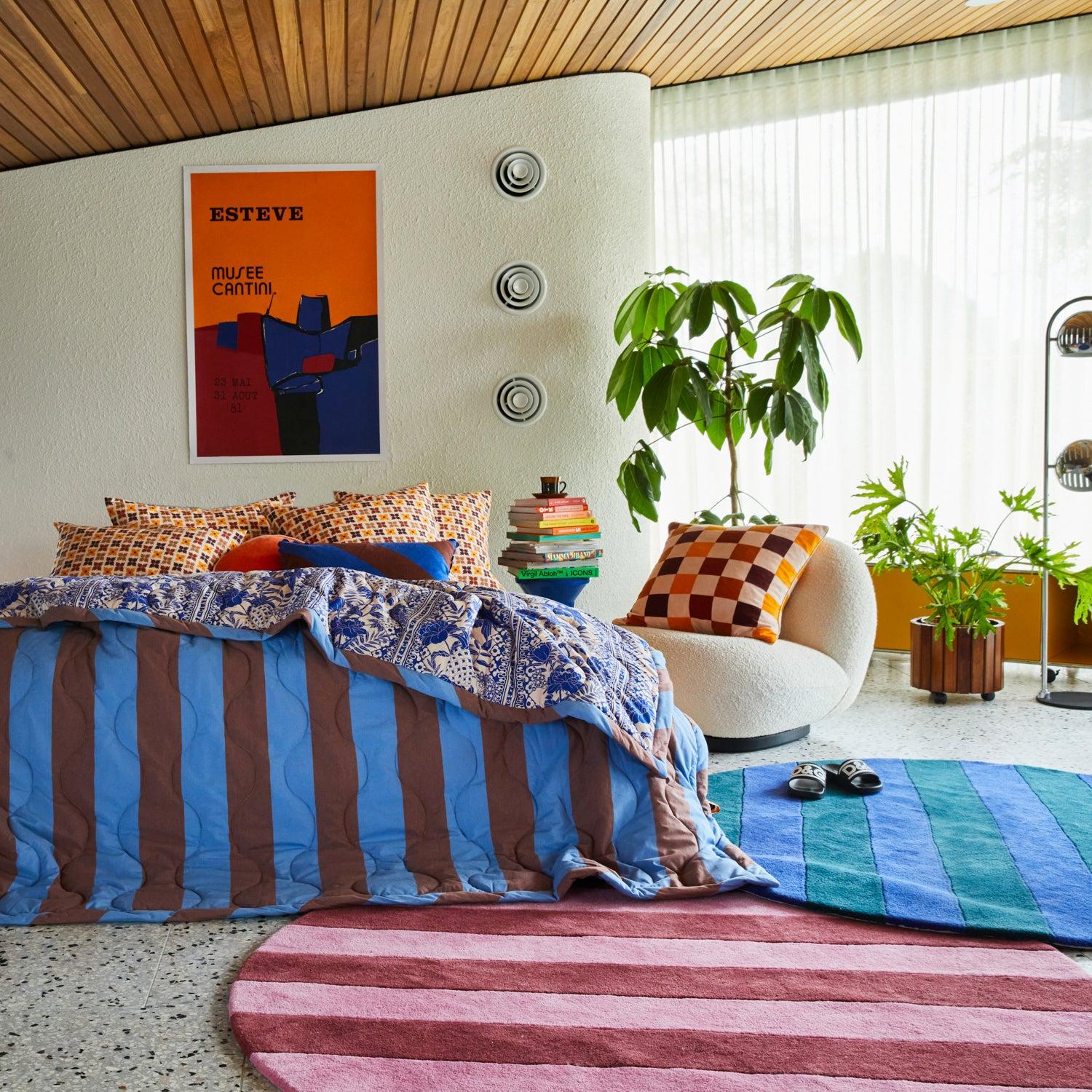 Blanca Carpet Rug - Cosmos - 220 cm Diameter-Floor Rugs & Doormats-PLAY by Sage & Clare-The Bay Room