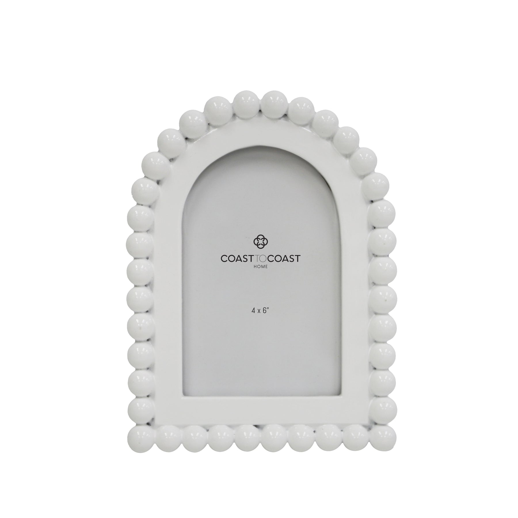 Blanco Resin 4x6" Frame 14.5x20cm White-Decor Items-Coast To Coast Home-The Bay Room