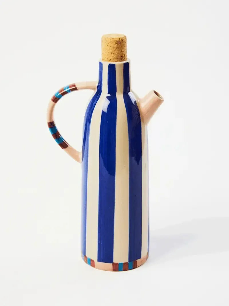 Bloomie Blue Oil Pourer-Kitchenware-Jones & Co-The Bay Room