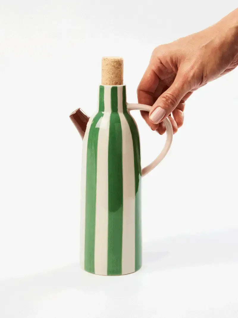 Bloomie Green Oil Pourer-Kitchenware-Jones & Co-The Bay Room