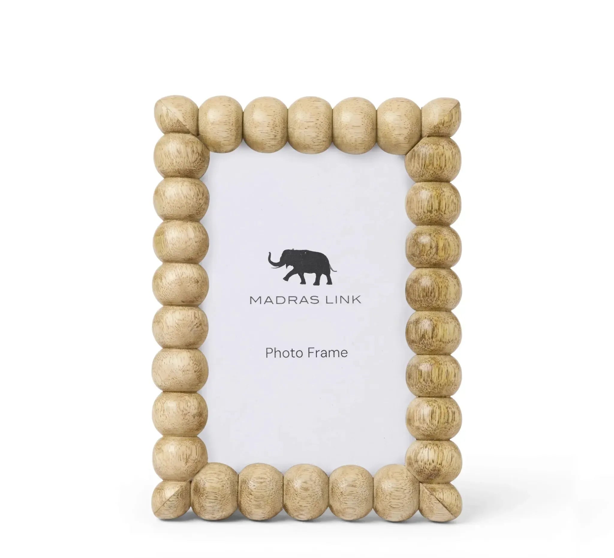 Bobbin Natural Photo Frame 4x6"-Decor Items-Madras Link-The Bay Room