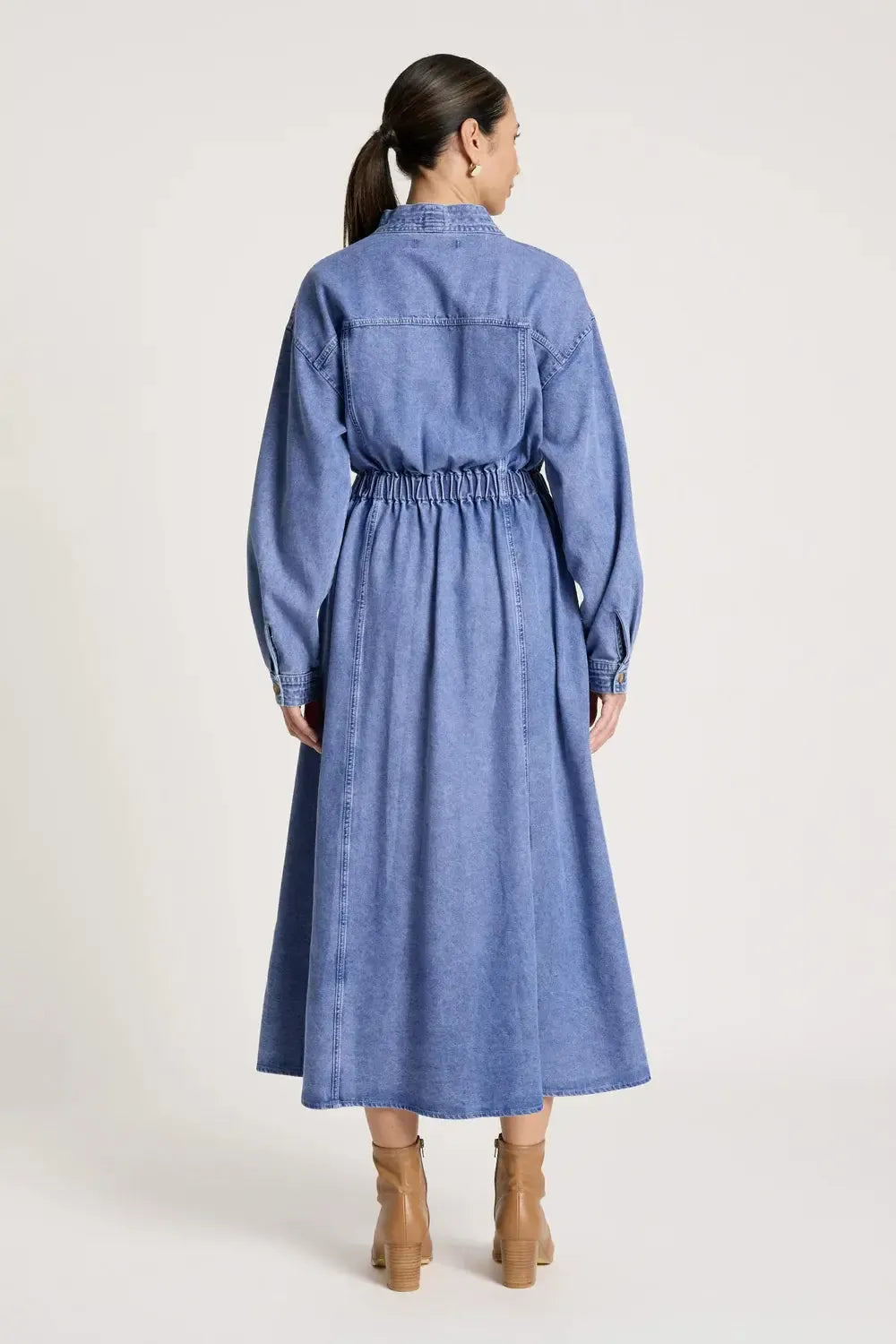 Bodhi Denim Dress - Denim-Dresses-Eb & Ive-The Bay Room