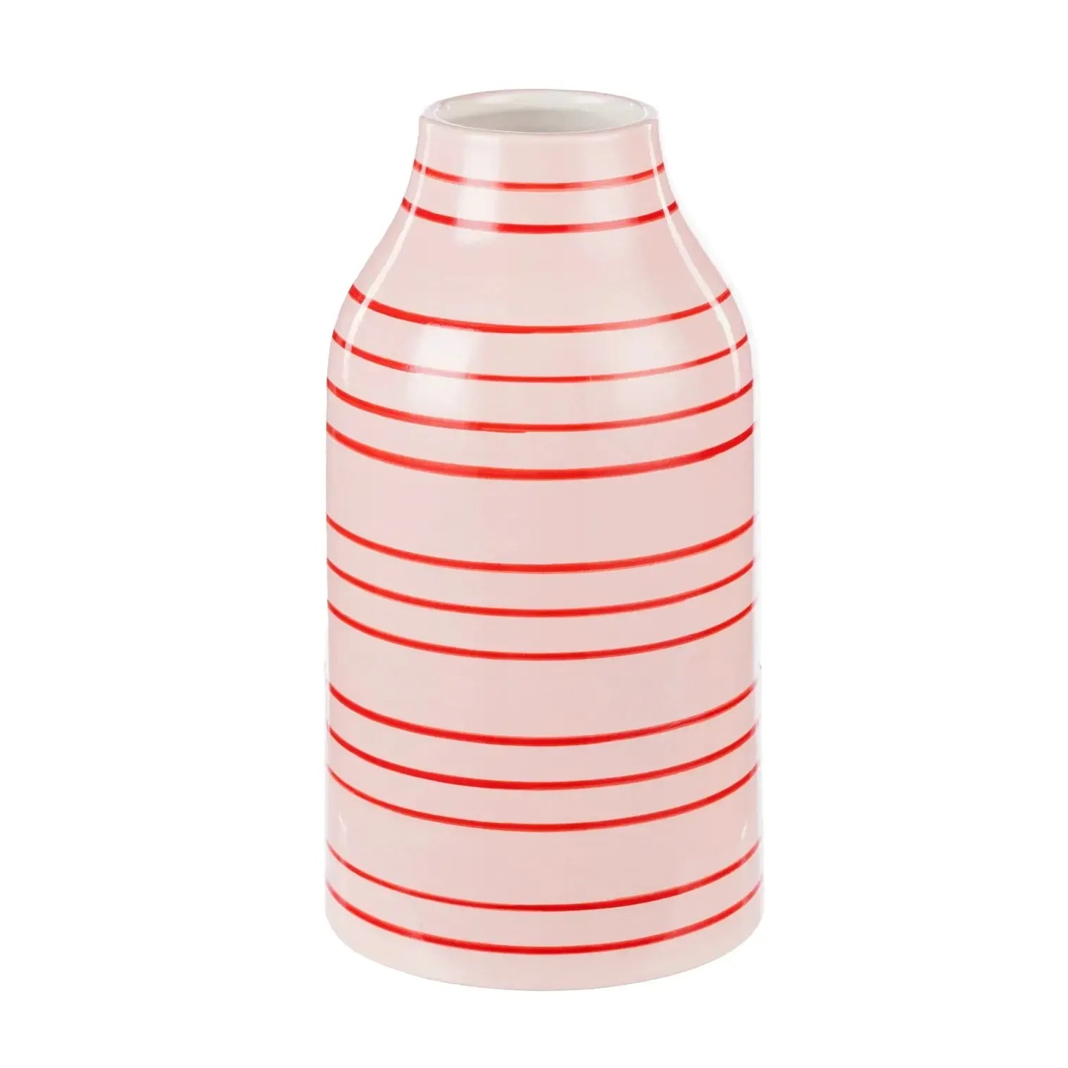 Bonnie Collection Stripe Vase 13.5x13.5.x25cm-Pots, Planters & Vases-Emporium-The Bay Room