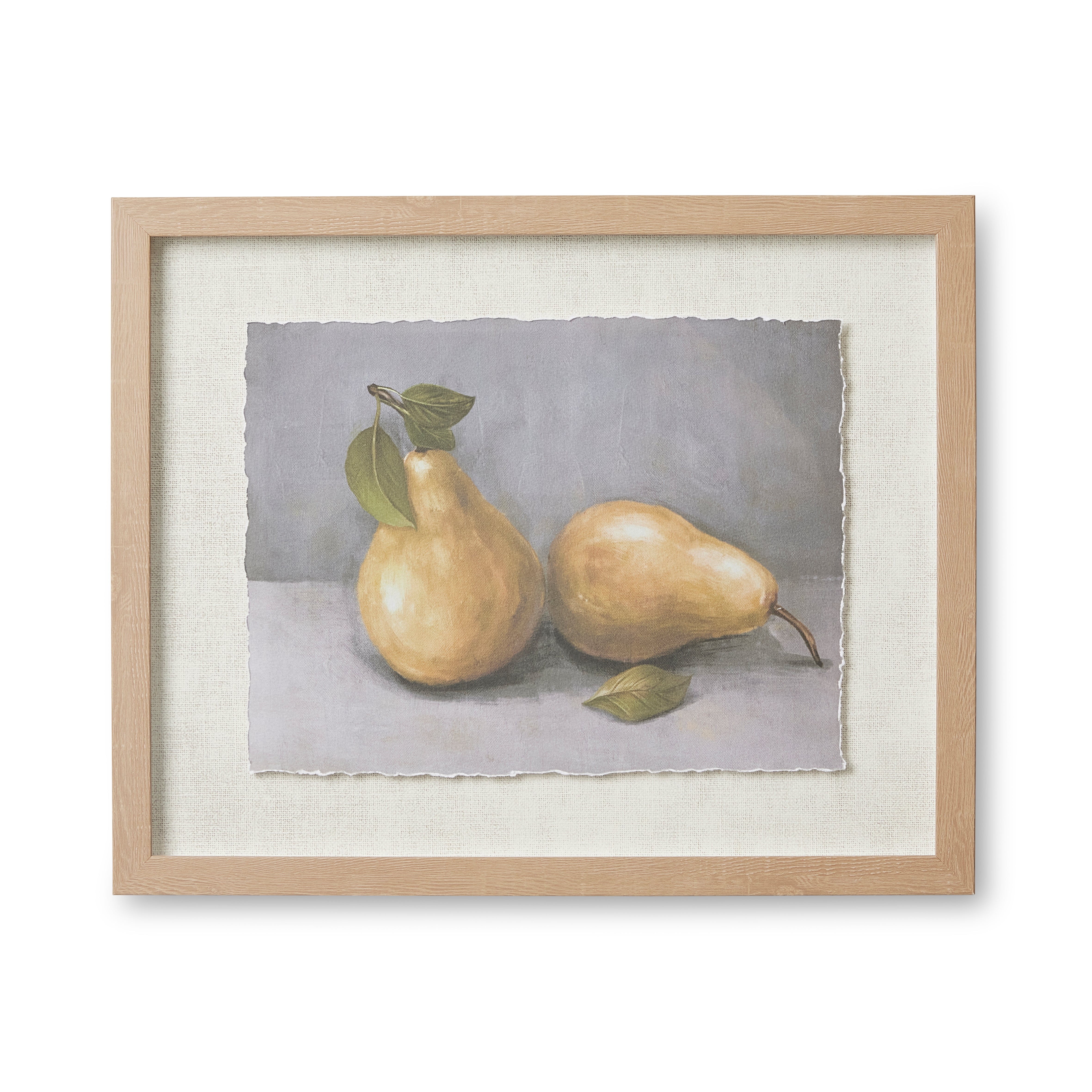 Bosc Pear Framed Artwork 42x34cm-Wall Decor-Madras Link-The Bay Room