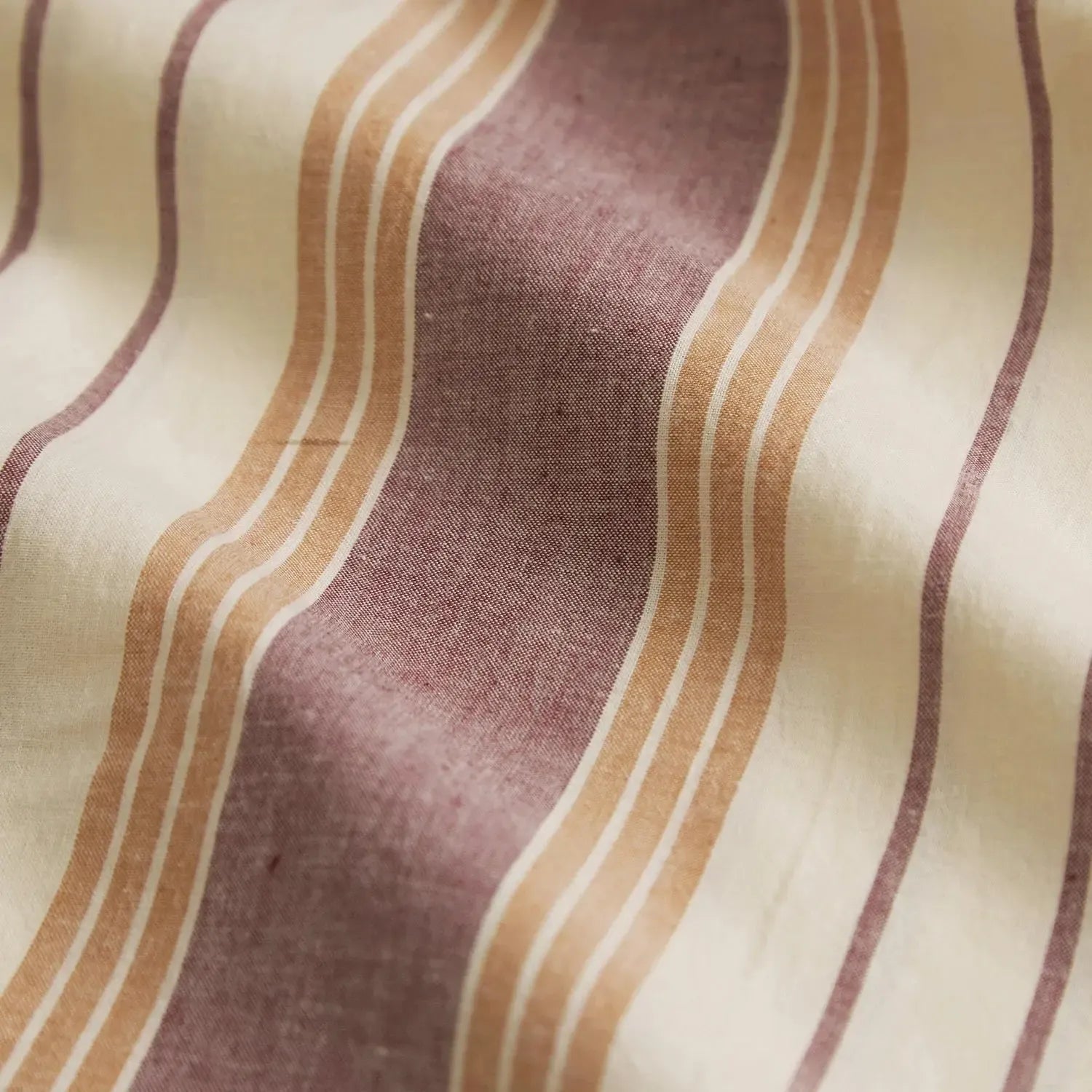 Brigitte Cotton Sheets - Mahogany-Soft Furnishings-Sage & Clare-The Bay Room