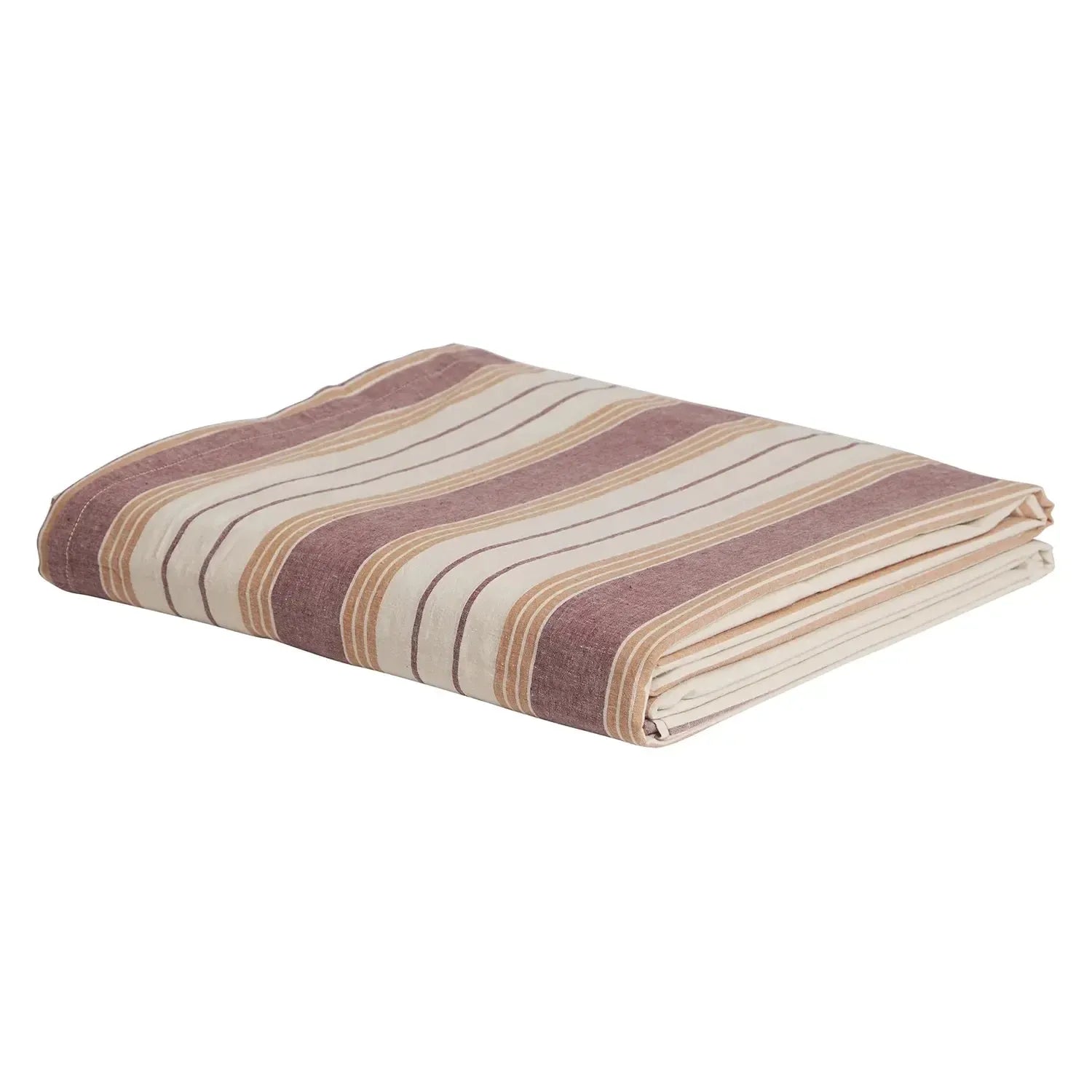 Brigitte Cotton Sheets - Mahogany-Soft Furnishings-Sage & Clare-The Bay Room